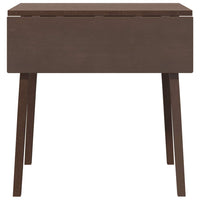 Tavolo da Pranzo Marrone in Legno Massello di Hevea 4102533