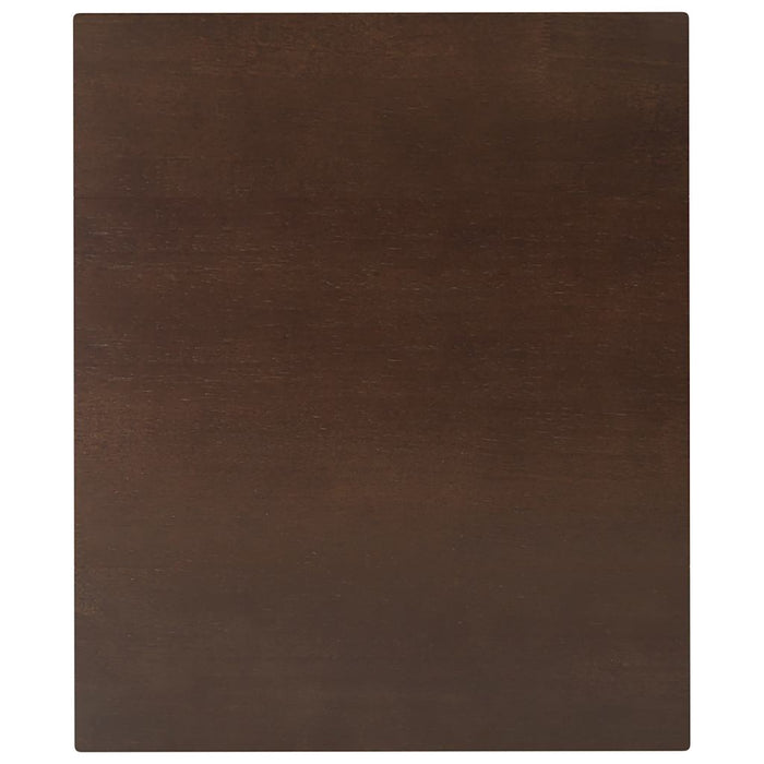 Tavolo da Pranzo Marrone in Legno Massello di Hevea 4102533