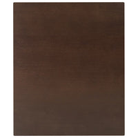 Tavolo da Pranzo Marrone in Legno Massello di Hevea