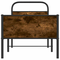 Giroletto senza Materasso-Struttura Letto Rovere Sonoma 80x200 cm in Truciolato 264318