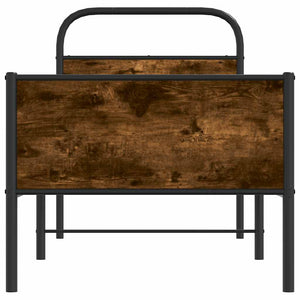 Giroletto senza Materasso-Struttura Letto Rovere Sonoma 80x200 cm in Truciolato 264318