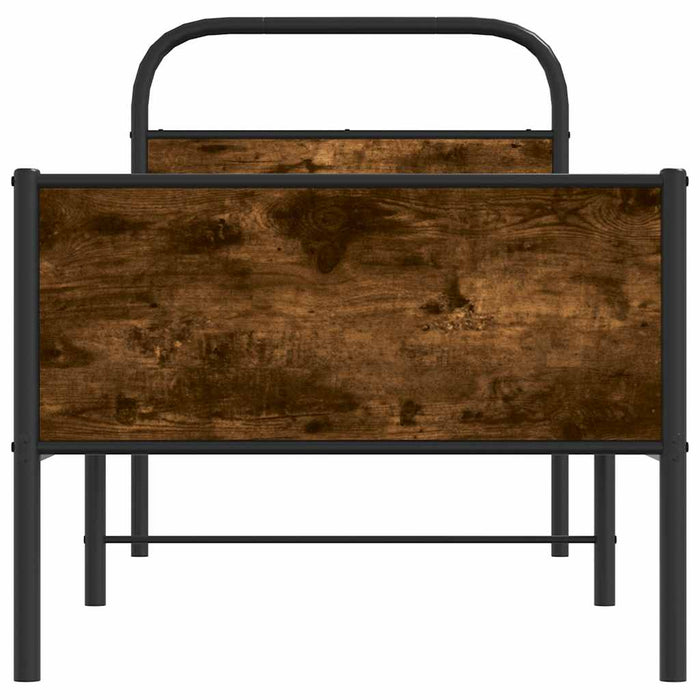 Giroletto senza Materasso-Struttura Letto Rovere Sonoma 80x200 cm in Truciolato 264318