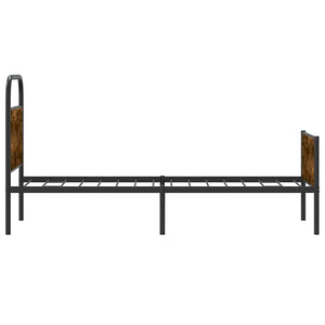 Giroletto senza Materasso-Struttura Letto Rovere Sonoma 80x200 cm in Truciolato 264318