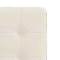 Sedie da Pranzo 4 pz Crema in Velluto