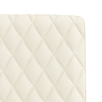 Sedie da Pranzo 4 pz Crema in Velluto 3315212