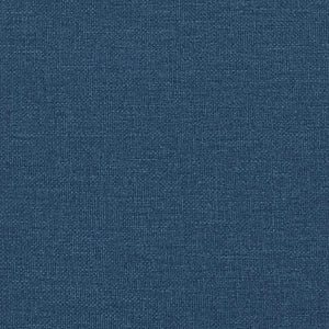 Sedie da Pranzo 4 pz Blu in Tessuto 3315252