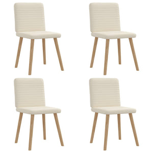 Sedie da Pranzo 4 pz Lino