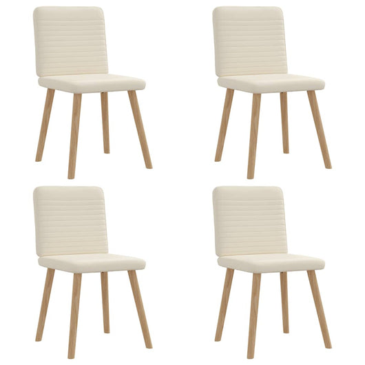 Sedie da Pranzo 4 pz Lino