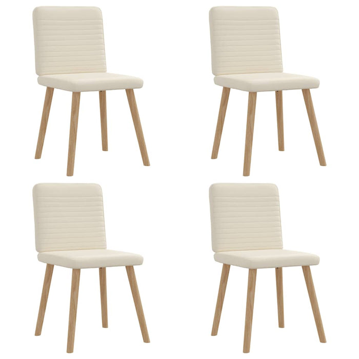 Sedie da Pranzo 4 pz Lino
