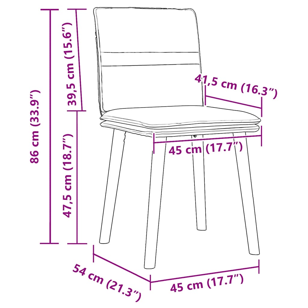 Sedie da Pranzo 4 pz Grigio Chiaro in Tessuto 3315355