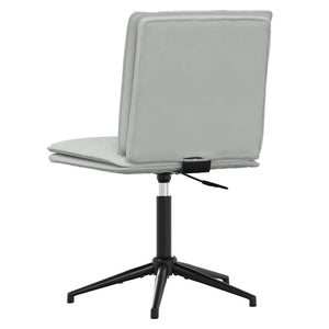 Sedie da Pranzo 2 pz Grigio Chiaro in Velluto