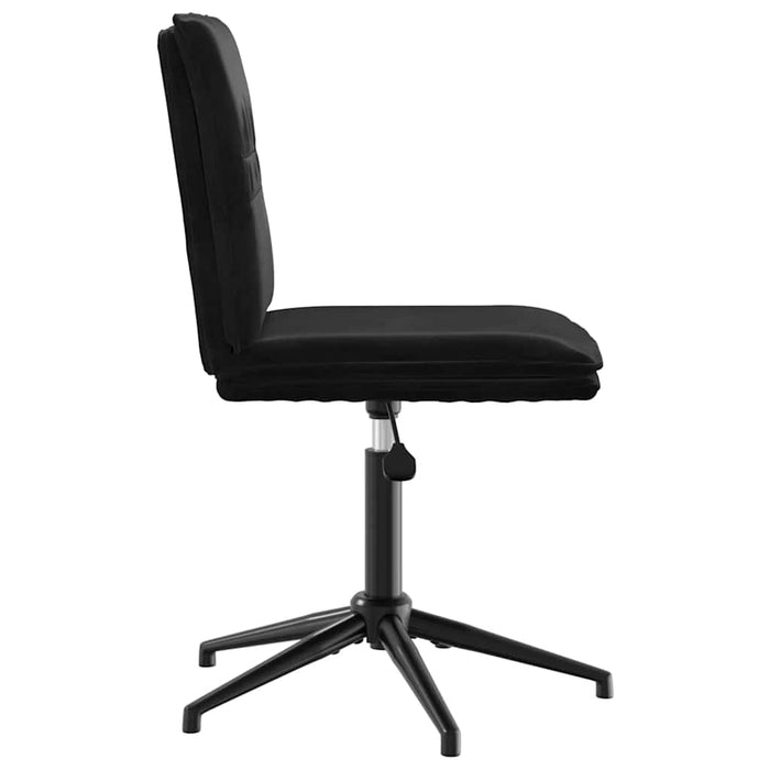 Sedie da Pranzo 2 pz Nere in Velluto 3315373