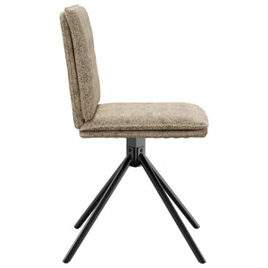 Sedie da Pranzo 4 pz Grigio Chiaro in Similpelle Scamosciata 3315379