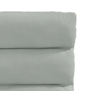 Sedie da Pranzo 4 pz Grigio Chiaro in Velluto 3315382