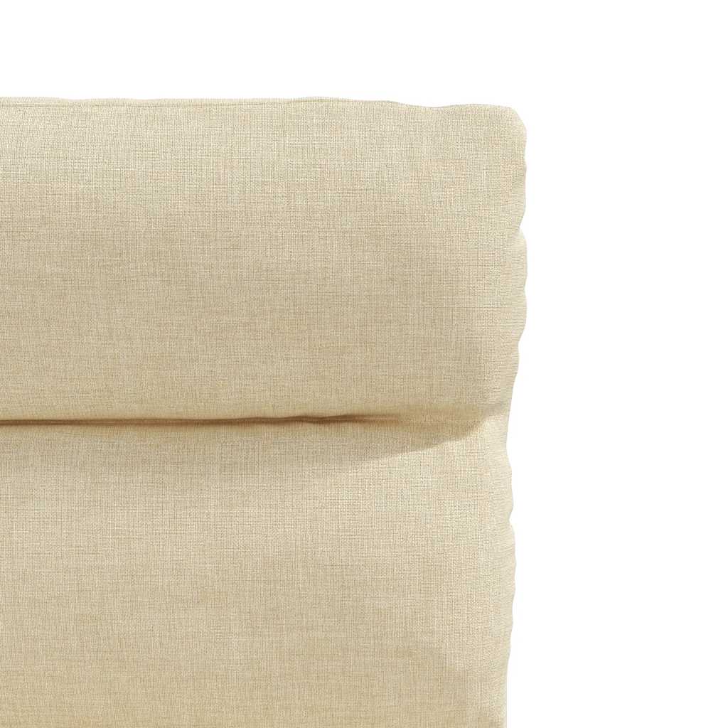 Sedie da Pranzo 4 pz Crema in Tessuto 3315400