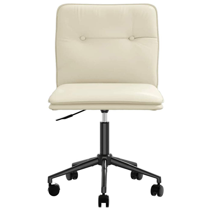 Sedie da Pranzo 2 pz Crema in Similpelle