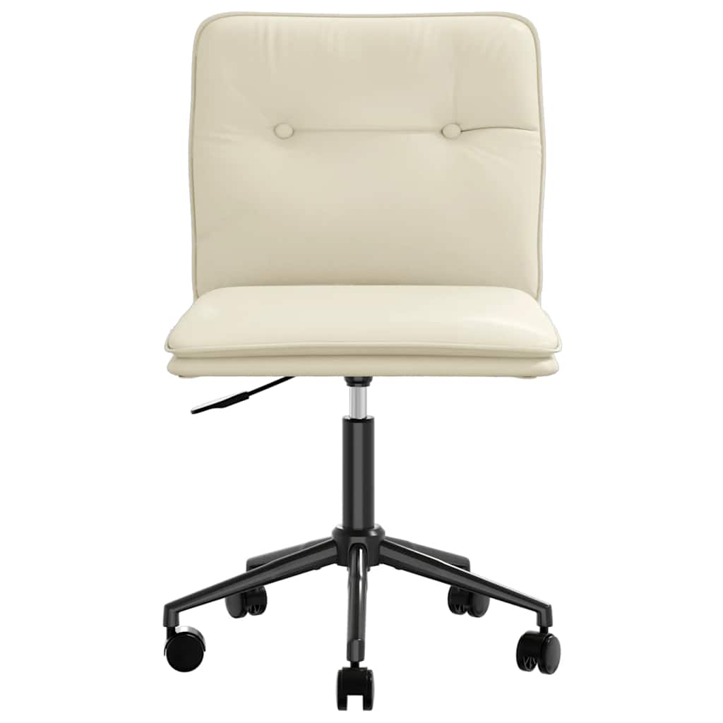 Sedie da Pranzo 2 pz Crema in Similpelle 3315420