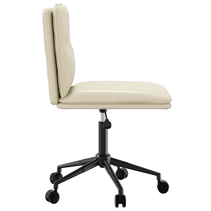 Sedie da Pranzo 2 pz Crema in Similpelle 3315420