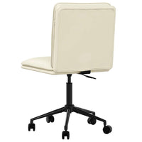 Sedie da Pranzo 2 pz Crema in Similpelle