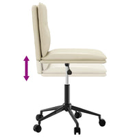 Sedie da Pranzo 2 pz Crema in Similpelle 3315420