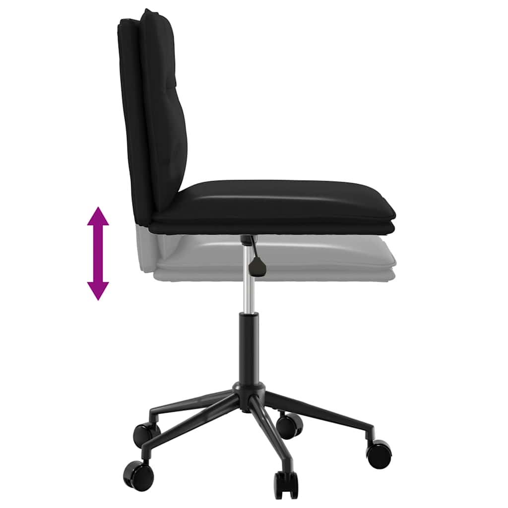 vidaXL Sedie da Pranzo 2 pz Nere in Similpelle