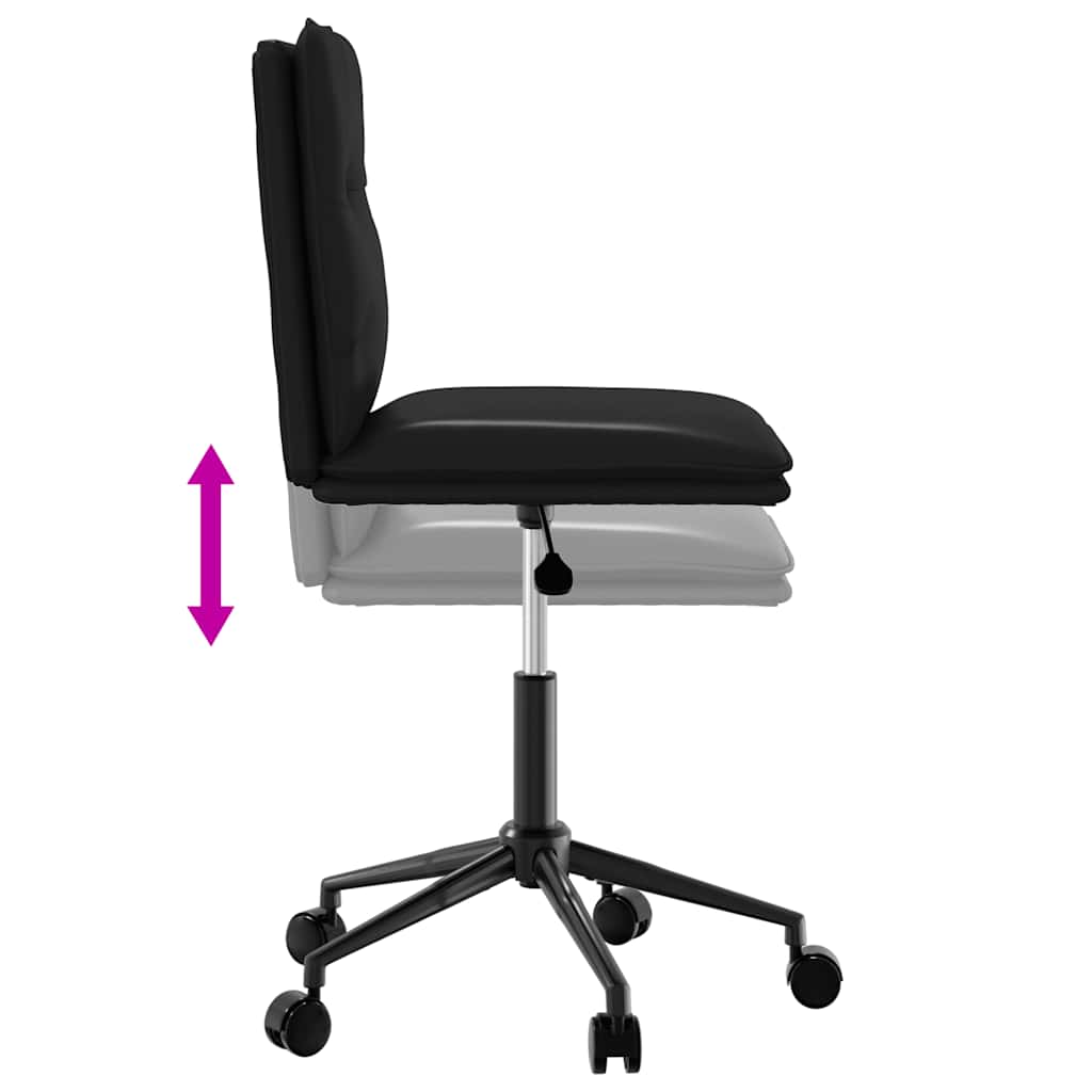 Sedie da Pranzo 2 pz Nere in Similpelle 3315424