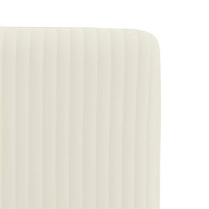 Sedie da Pranzo 6 pz Crema in Velluto 3315565