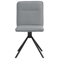 Sedie da Pranzo 6 pz Grigio Chiaro in Tessuto 3315602