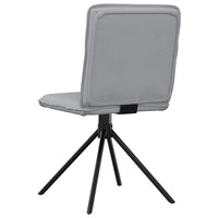 Sedie da Pranzo 6 pz Grigio Chiaro in Tessuto 3315602