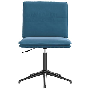 Sedie da Pranzo 4 pz Blu in Velluto 3315647