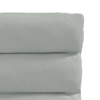 Sedie da Pranzo 6 pz Grigio Chiaro in Velluto 3315652