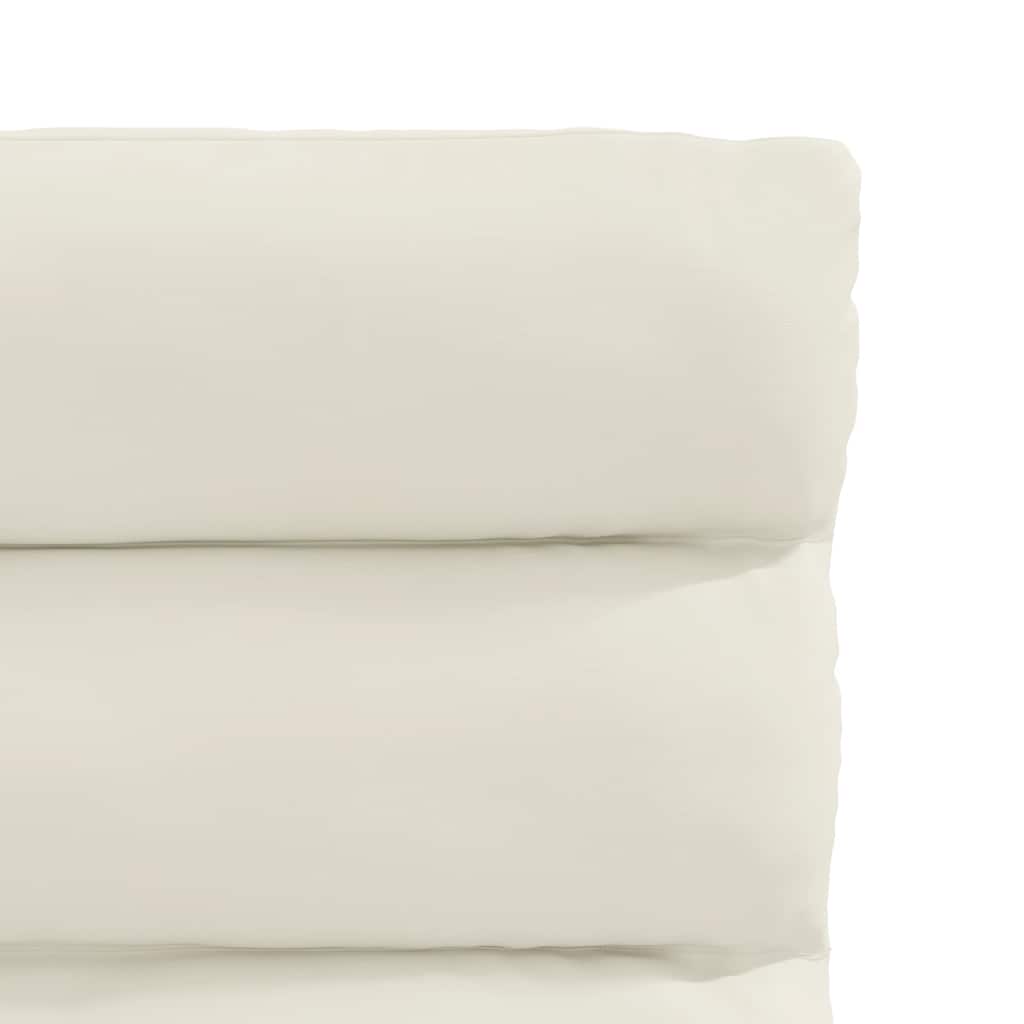 Sedie da Pranzo 6 pz Crema in Velluto 3315661