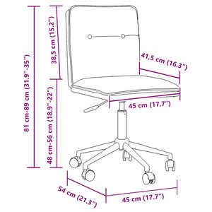 Sedie da Pranzo 4 pz Crema in Similpelle 3315690