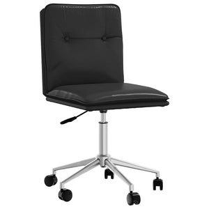 Sedie da Pranzo 4 pz Nere in Similpelle 3315694