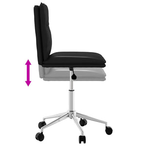 Sedie da Pranzo 4 pz Nere in Similpelle 3315694