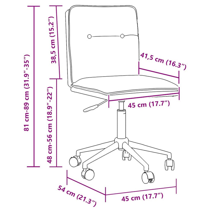 Sedie da Pranzo 4 pz Nere in Similpelle 3315694