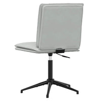 Sedie da Pranzo 6 pz Grigio Chiaro in Velluto