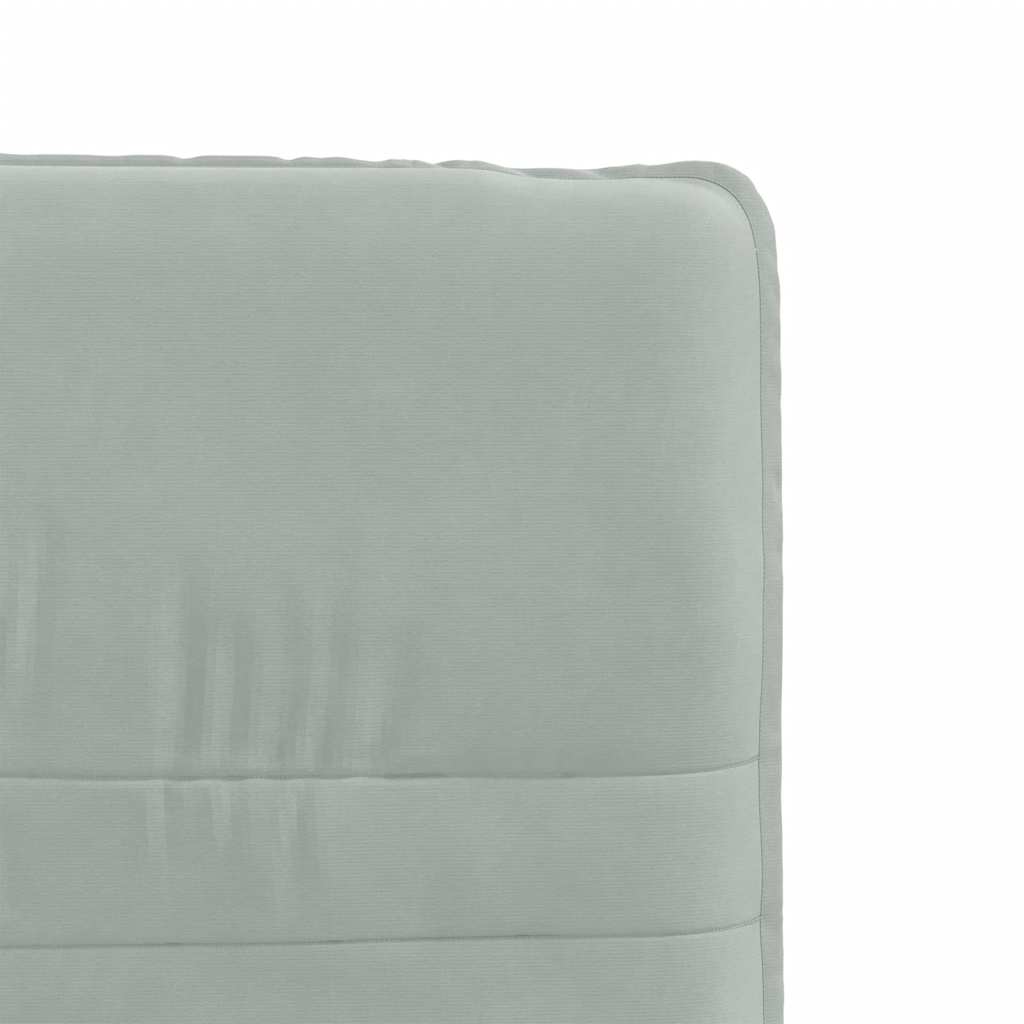 Sedie da Pranzo 6 pz Grigio Chiaro in Velluto 3315697