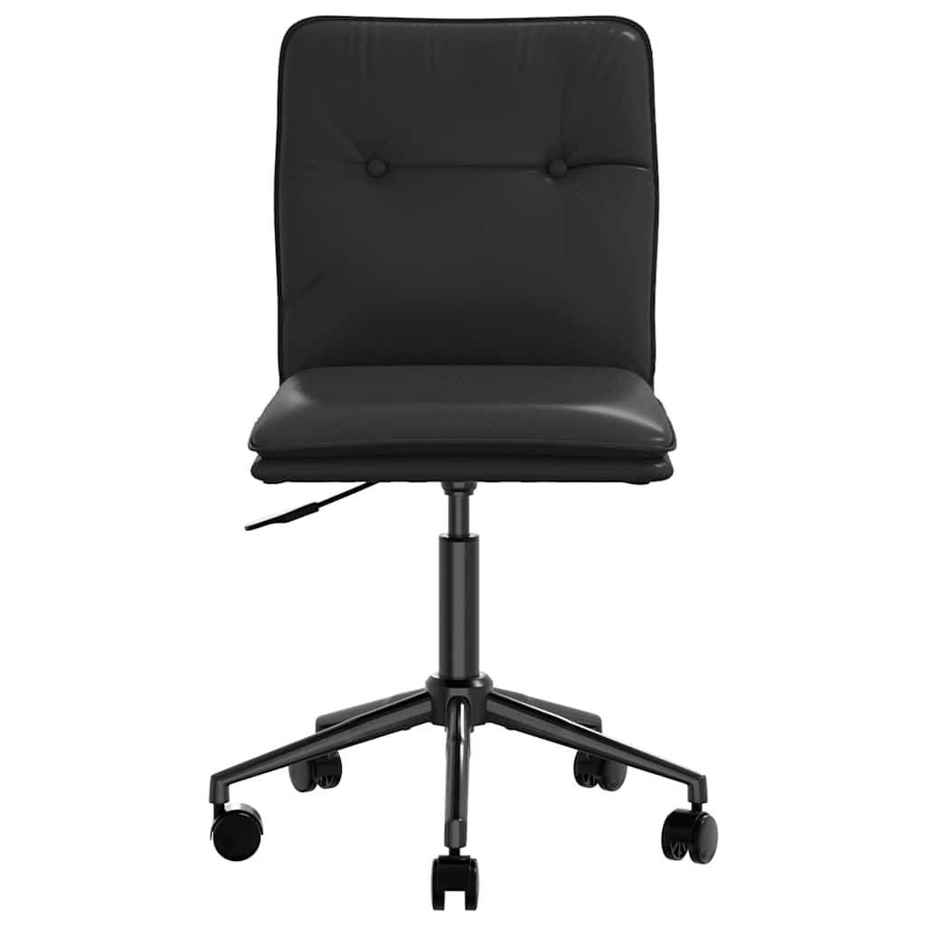 Sedie da Pranzo 6 pz Nere in Similpelle 3315716