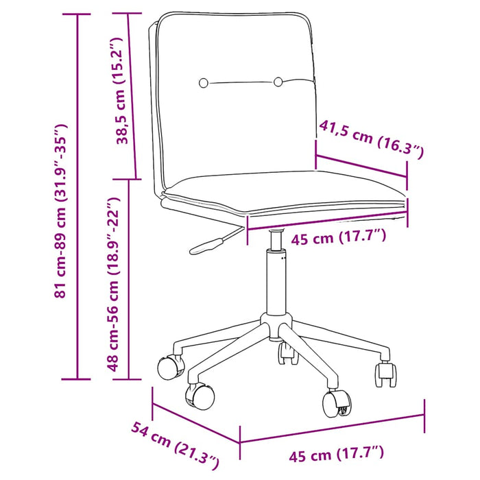 vidaXL Sedie da Pranzo 6 pz Nere in Similpelle