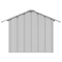 Casetta per Cani con Tetto 85x107x81 cm Acciaio Zincato