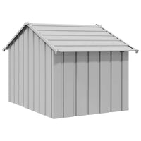 Casetta per Cani con Tetto 83x130x85 cm Acciaio Zincato 4100916