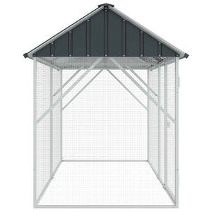 Gabbia per uccelli Antracite 227 x 112 x 141 cm Acciaio zincato 4100924