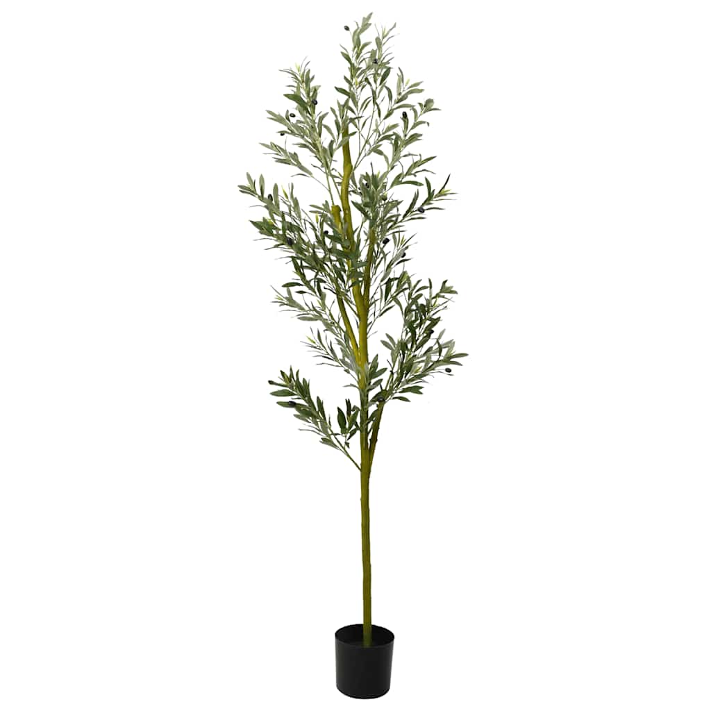 Albero Ulivo Artificiale 800 Foglie 200 cm Verde