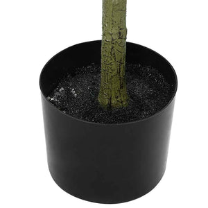 Albero Ulivo Artificiale 450 Foglie 120 cm Verde 4103571