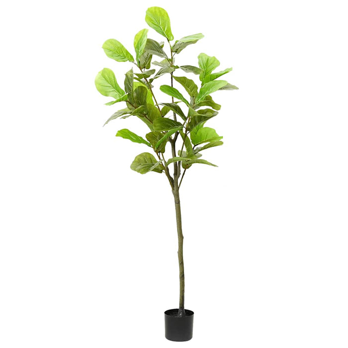 Albero di Ficus Artificiale 48 Foglie 165 cm Verde
