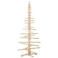 Albero di Natale Decorativo in Legno 180 cm Legno Massello Pino 4103972