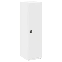 vidaXL Mobile da Bagno con Portarotolo Bianco 20,5x22x72 cm