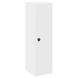 vidaXL Mobile da Bagno con Portarotolo Bianco 20,5x22x72 cm
