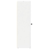 vidaXL Mobile da Bagno con Portarotolo Bianco 20,5x22x72 cm
